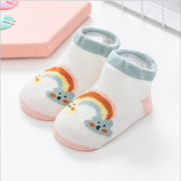 Babysocken Sonne und Mond