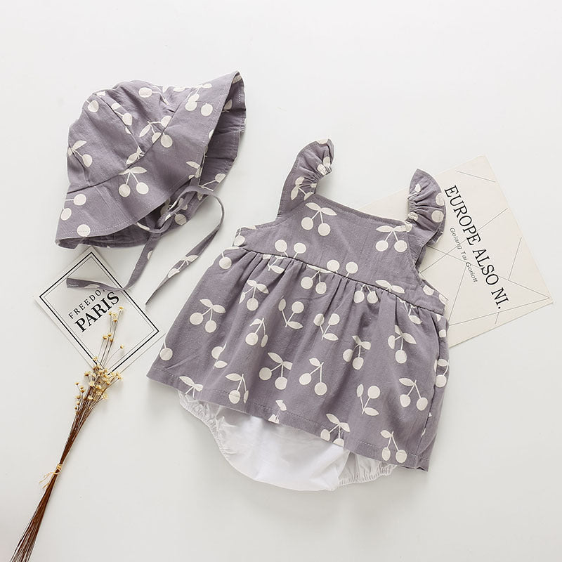 Baby Set Kleid Hütchen Mädchen