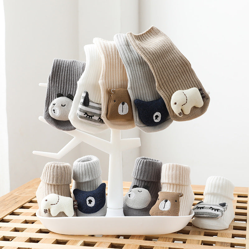 Baby Socken Katze Elefant Bär