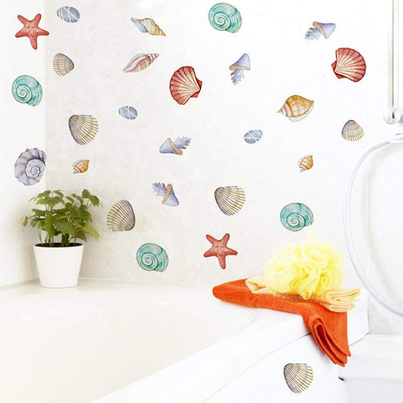 Muscheln Unterwasser Sticker Kinderzimmer