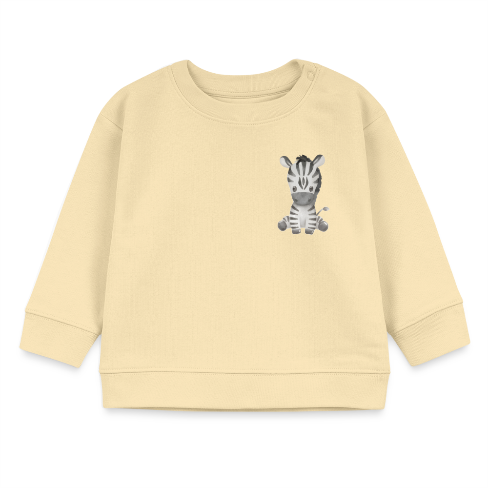 Bio Baby Sweatshirt Zebra - cream