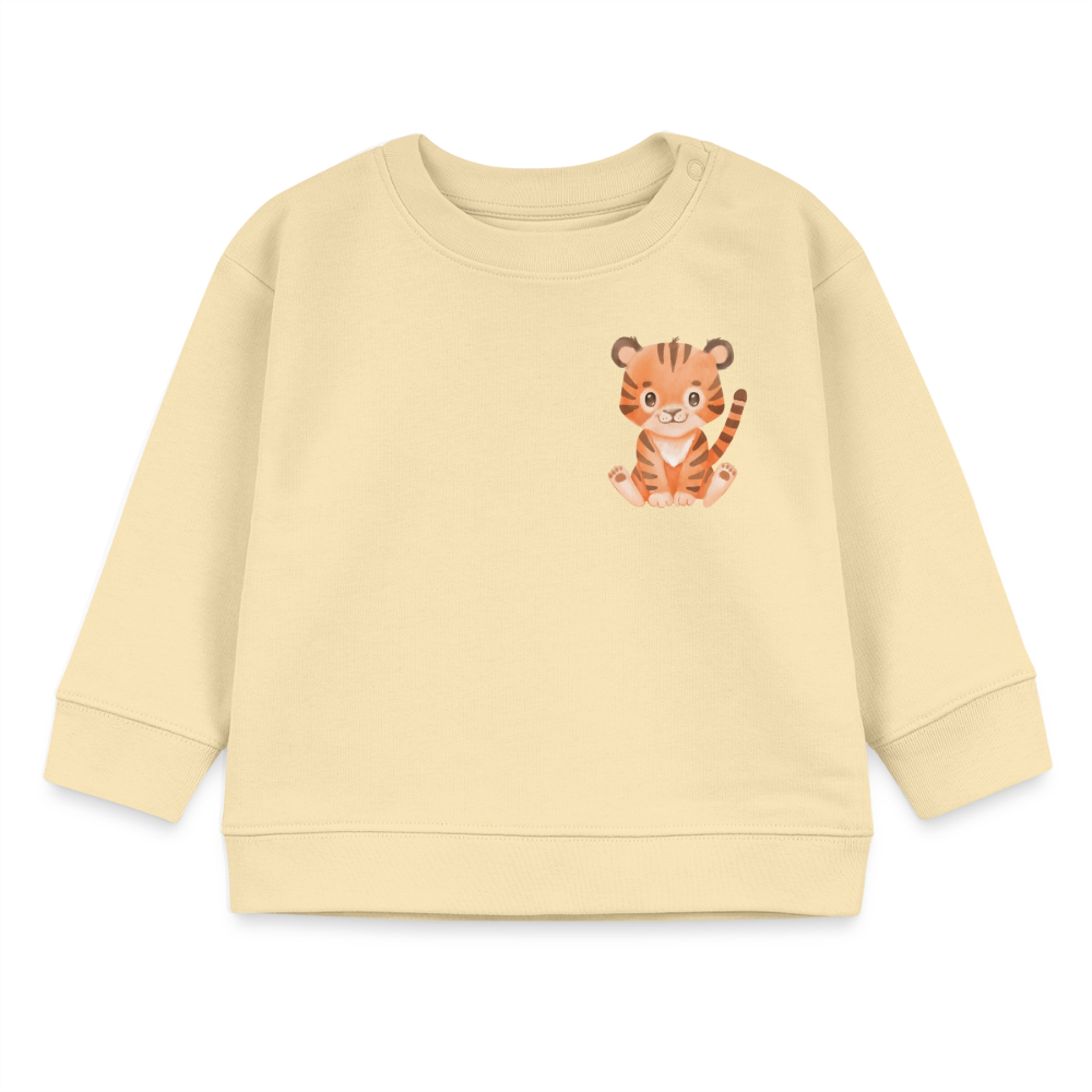 Bio Baby Sweatshirt Tiger - cream