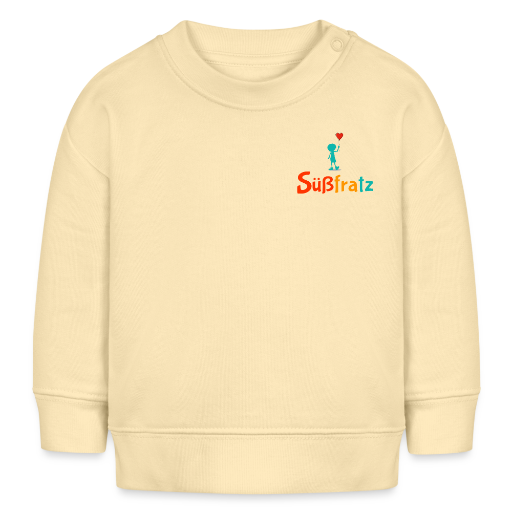 Baby Bio-Sweatshirt Süßfratz - Creme