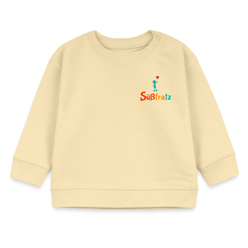 Baby Bio-Sweatshirt Süßfratz - Creme