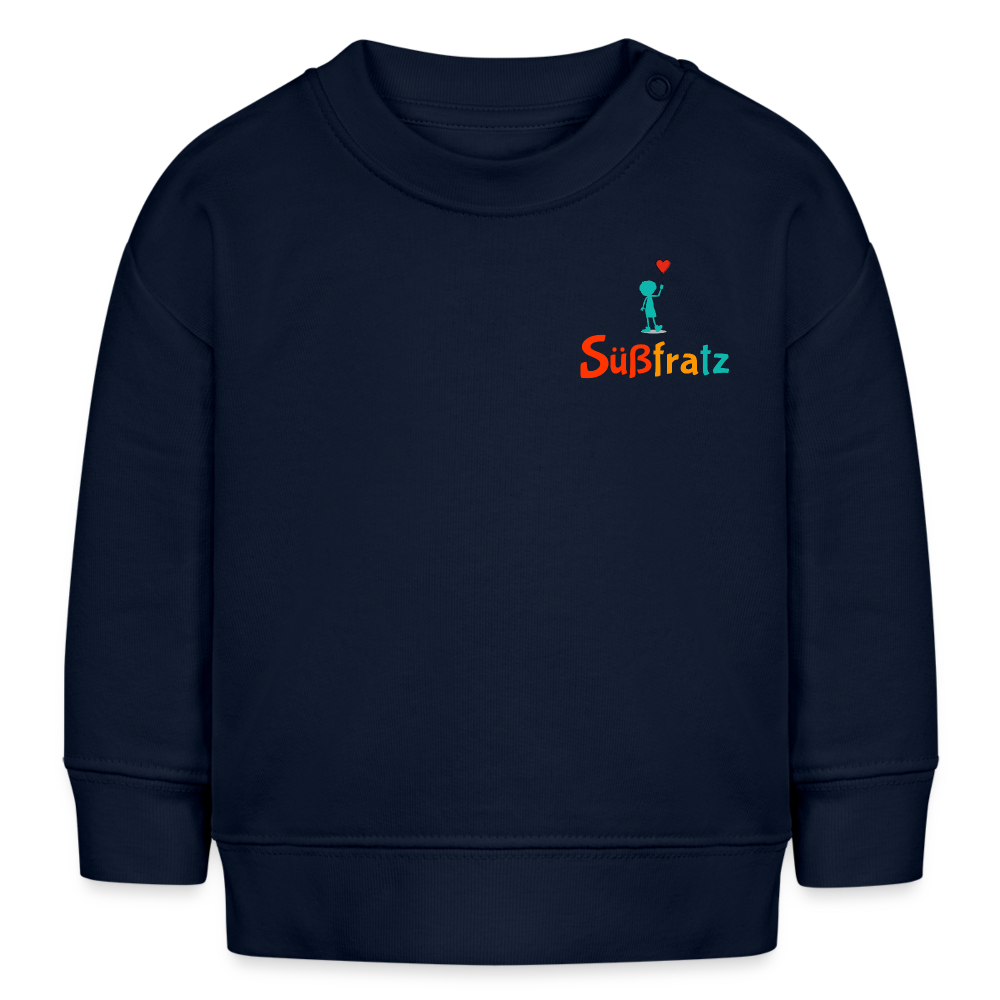Baby Bio-Sweatshirt Süßfratz - Navy