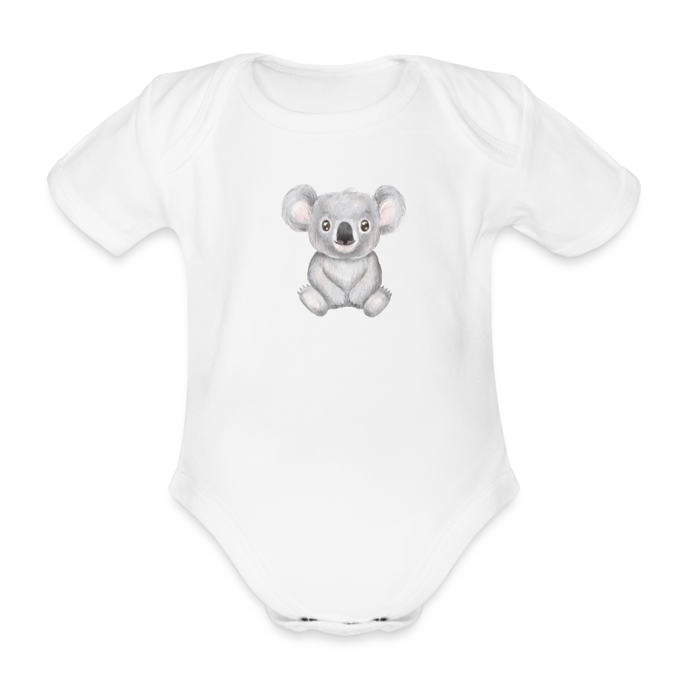 Baby Bio-Kurzarm-Body Koala