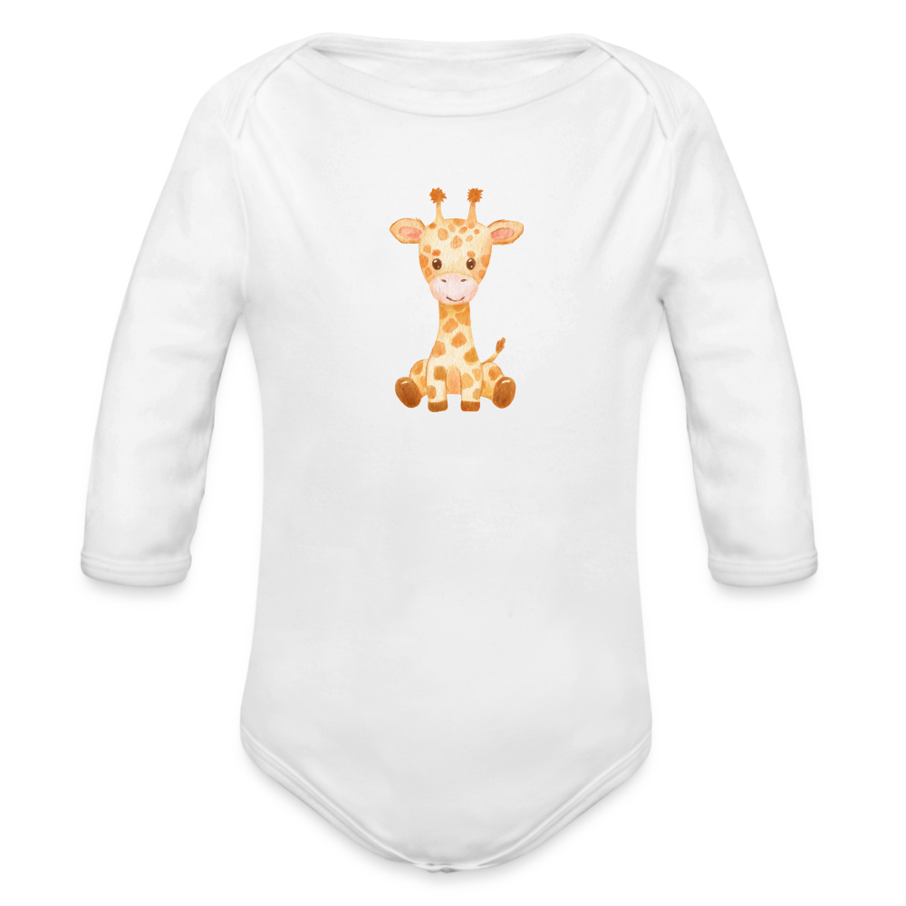 Baby Bio Langarm-Body Giraffe